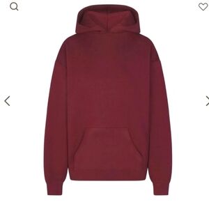 Skims oxblood hoodie lg